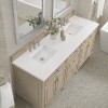 Lorelai 72" Double (Vanity Only Pricing) in Whitewashed Oak
